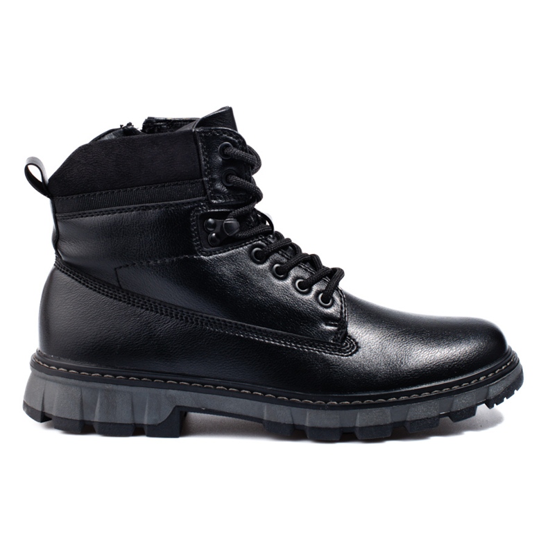 Botas de montaña de hombre Shelovet negras negro