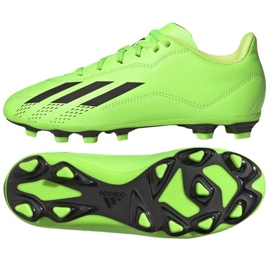 Botas de fútbol Adidas X Speedportal.4 FxG Jr GW8497 verde verde