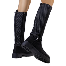 Botas negras con aislamiento de Leale negro
