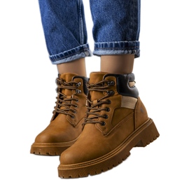 Botas aislantes marrones de Nadel marrón