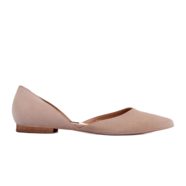 Marco Shoes Bailarinas sutiles beige