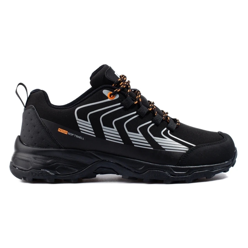 Zapatillas trekking hombre Dk Softshell negro blanco
