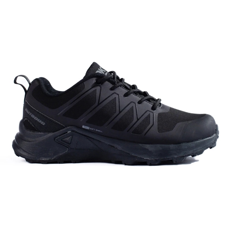Zapatillas de trekking de mujer DK Softshell negras negro