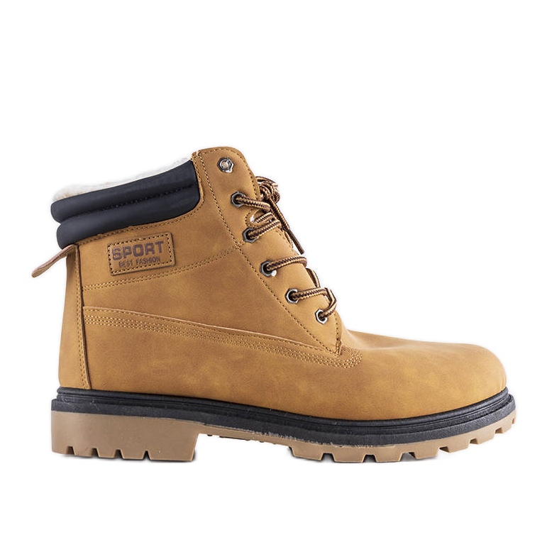 Botas North insuladas hombre camel marrón