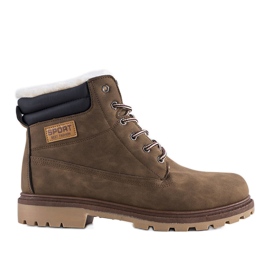 PA1 Botas de senderismo de hombre con aislamiento marrón North