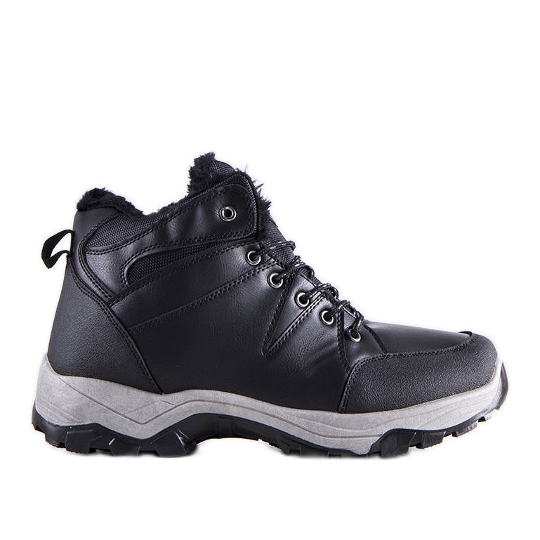 PA1 Botas altas negras con aislamiento para hombre negro KeeShoes