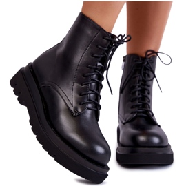 PS1 Botas De Mujer Leroy Warm Negras Con Cremallera negro