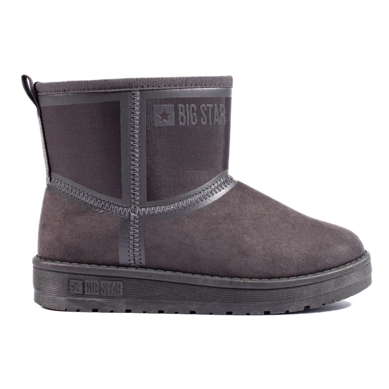 Botas de nieve cortas para mujer Big Star KK274615 gris