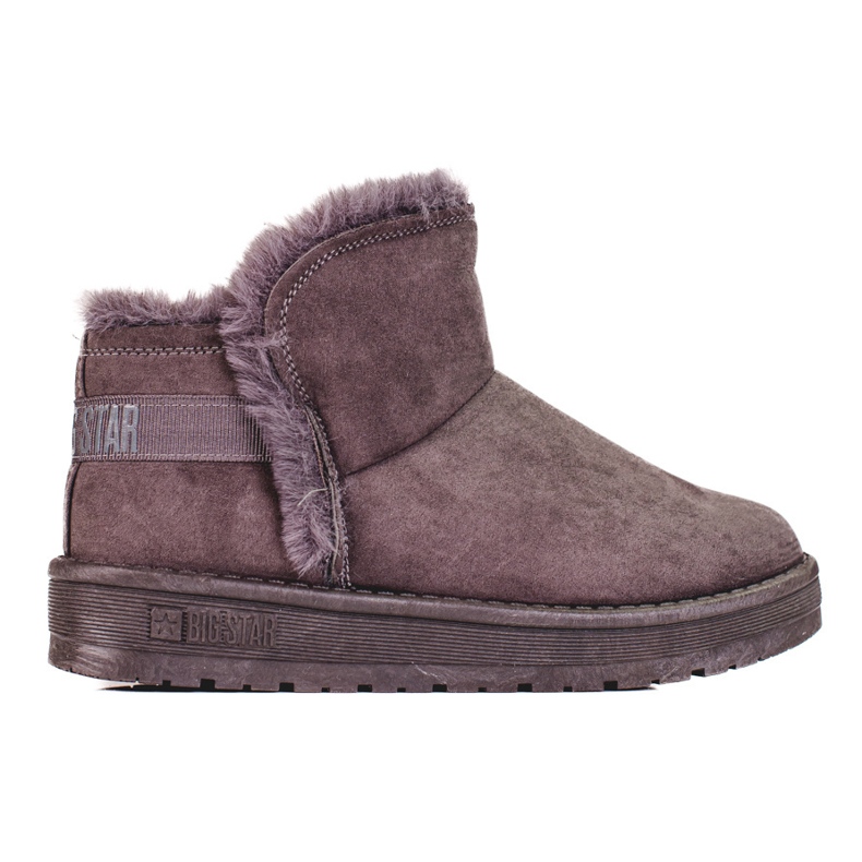 Botas de nieve para mujer Big Star KK274623 gris