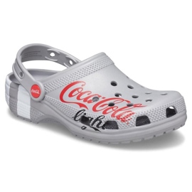 Zuecos Crocs Classic Coca-Cola Light X 207220-030 gris