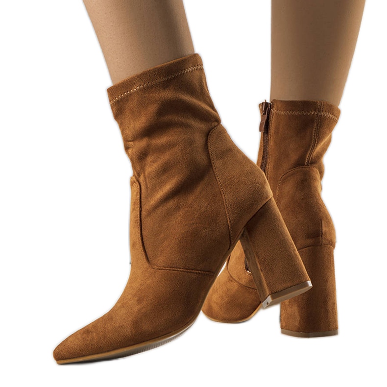 PA1 Botas de camello en el puesto de Kensley marrón