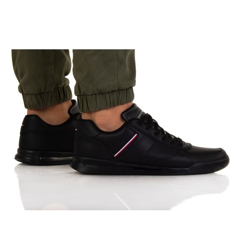 Zapatos Tommy Hilfiger Ligero Cuero Detal Dup M FM0FM04280 Bds negro Zapatos Tommy Hilfiger Ligero Cuero Detal Dup M FM0FM04280 Bds negro