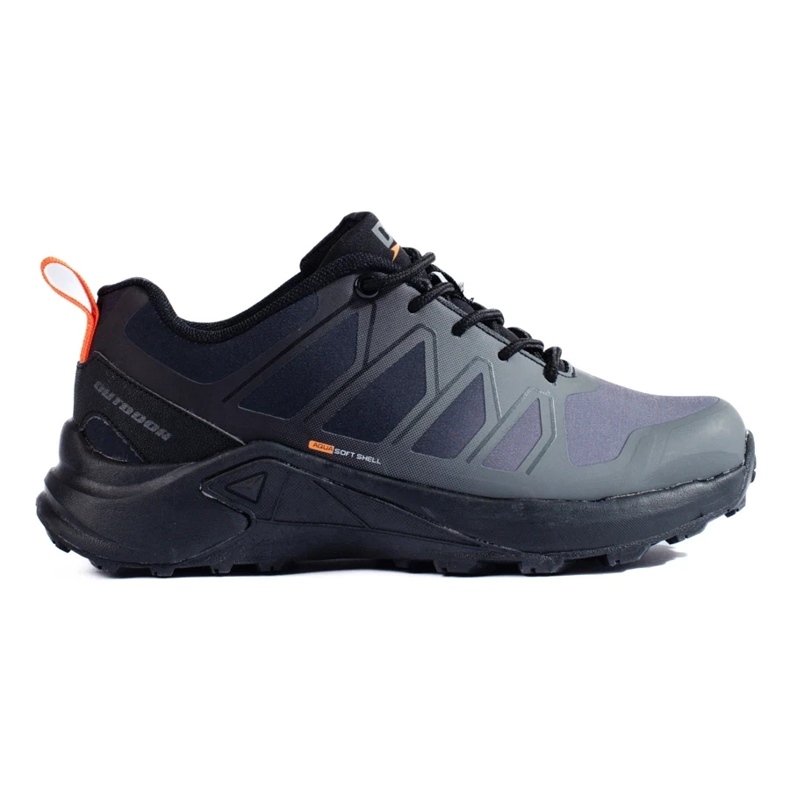 Zapatillas trekking mujer DK Softshell gris negro