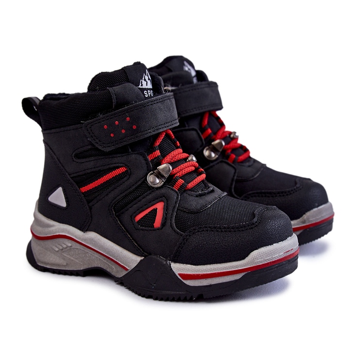 Botas Infantiles Lana Cálida Marco Negro