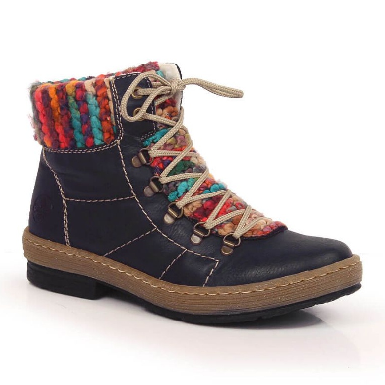 Botas aislantes Rieker W RKR566 azul marino