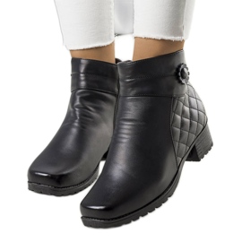 BM Botas negras con aislamiento de Larry negro BM Botas negras con aislamiento de Larry negro