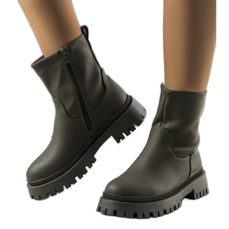 Botas aislantes verde albahaca Botas aislantes verde albahaca