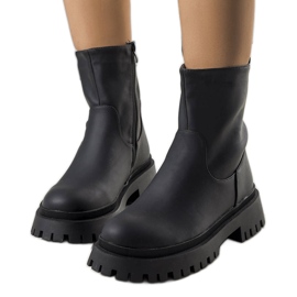 Botas negras con aislamiento de Basil negro Botas negras con aislamiento de Basil negro
