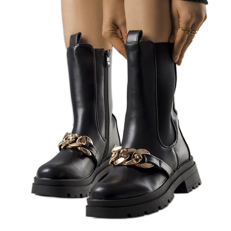 Botas negras con aislamiento de Vladim negro Botas negras con aislamiento de Vladim negro