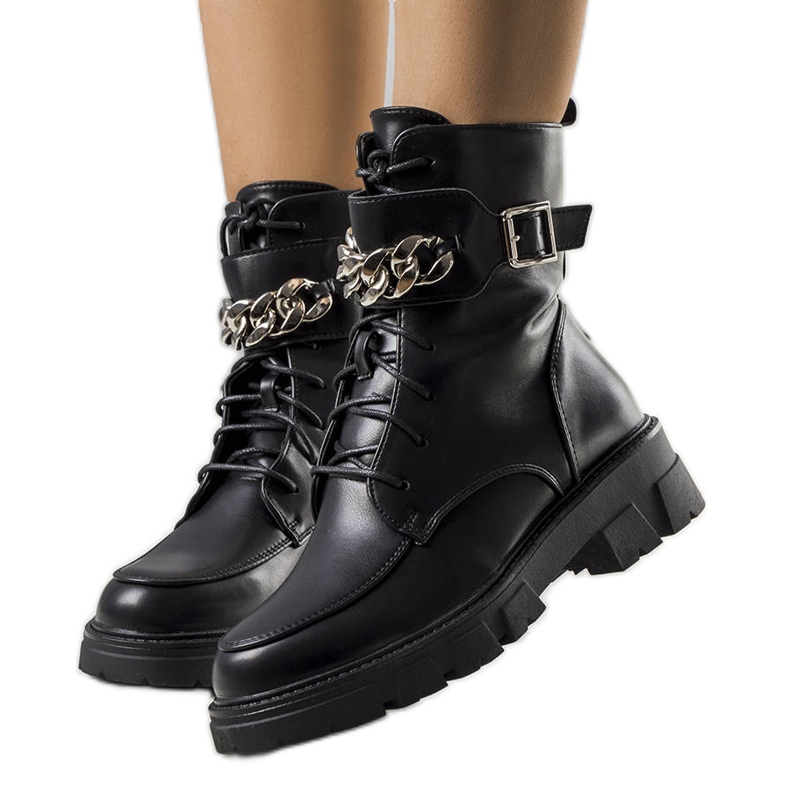 Botas negras con aislamiento de Timur negro