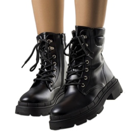 Botas negras con aislamiento de Anfisa negro
