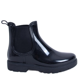 BM Chanclas mujer botas Jodhpur cortas Essence Black negro