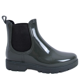 BM Chanclas de mujer botas cortas Jodhpur Essence Green verde BM Chanclas de mujer botas cortas Jodhpur Essence Green verde