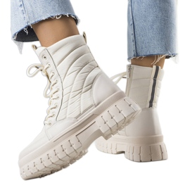 Botas de nieve aislantes beige Arinna