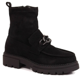 Botas de ante con aislamiento Laura La.Fi PMR26 negro Botas de ante con aislamiento Laura La.Fi PMR26 negro