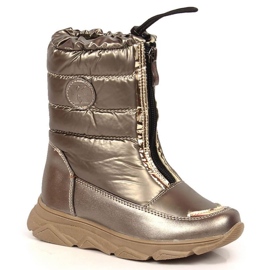Botas de nieve impermeables con membrana Kornecki KOR6920B dorado