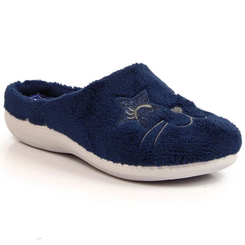 Cómodas zapatillas de estar por casa Inblu W ARC26 azul