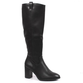 Botines de tacón con aislamiento Sergio Leone W SK398 negro