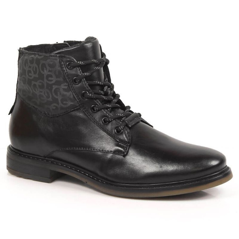 Botines de piel Bugatti M INT1802 negro
