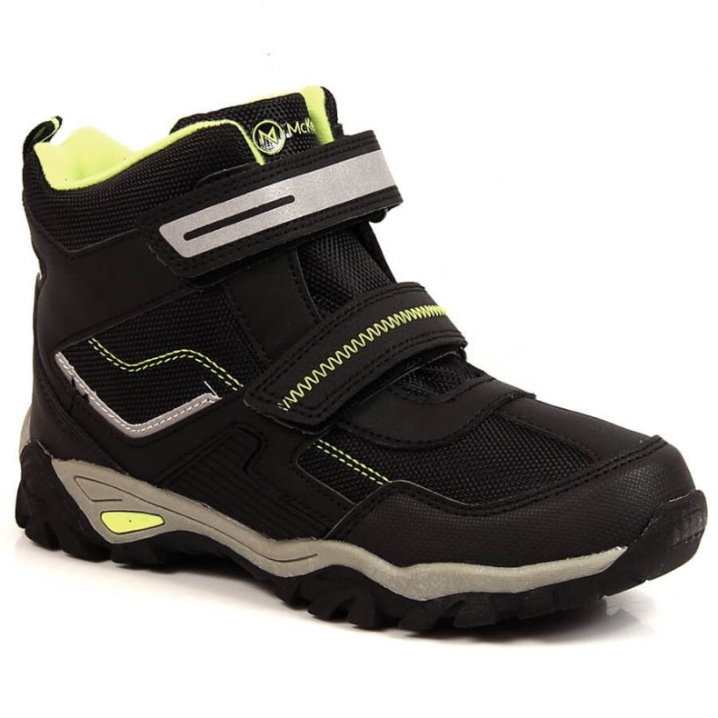 Masita Botas con aislamiento de velcro McKeylor Jr JAN171 negro
