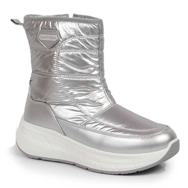 Botas deportivas de invierno con cremallera Filippo W PAW396A plata