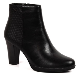 Tacones altos con aislamiento M.Daszyński W SAN8B negro