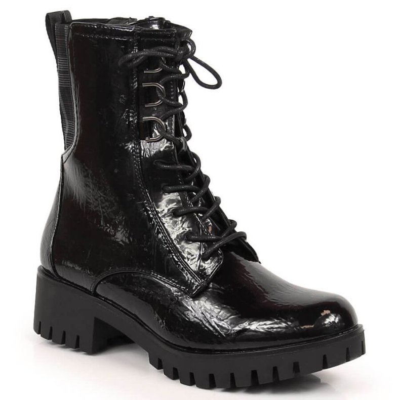Botines insulados lacados Jezzi W JEZ369 negro Botines insulados lacados Jezzi W JEZ369 negro