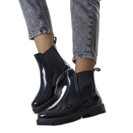 Botas de agua negras Kemi negro