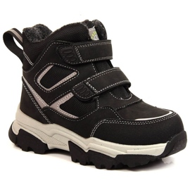 Botas de invierno con aislamiento de lana de oveja News Jr. EVE382A negro Botas de invierno con aislamiento de lana de oveja News Jr. EVE382A negro