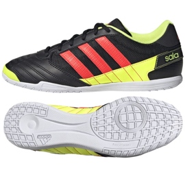 Adidas Super Sala In M HR0151 zapatos de fútbol negro negro