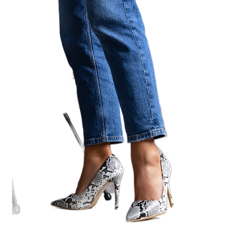 Zapatos de tacón Ephrem blancos