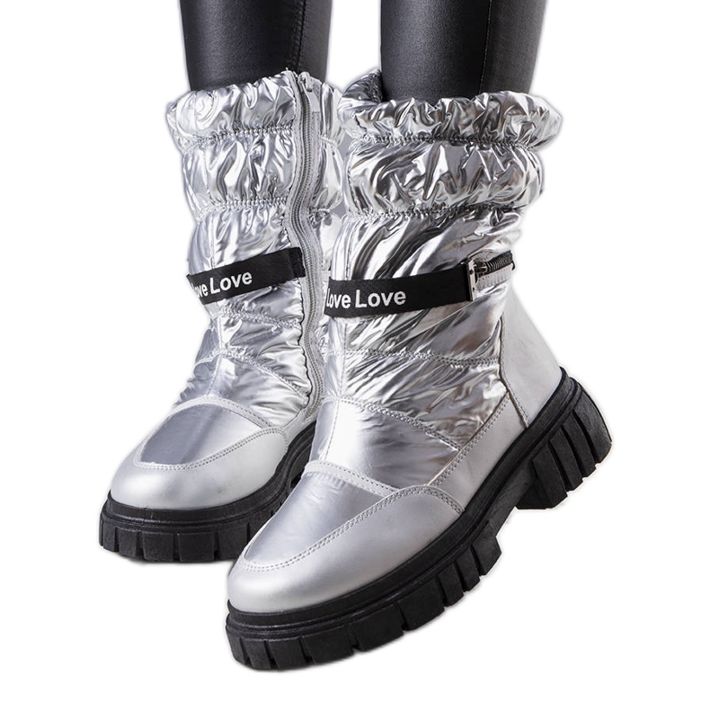 Botas de nieve plateadas LoveXsnow plata Botas de nieve plateadas LoveXsnow plata