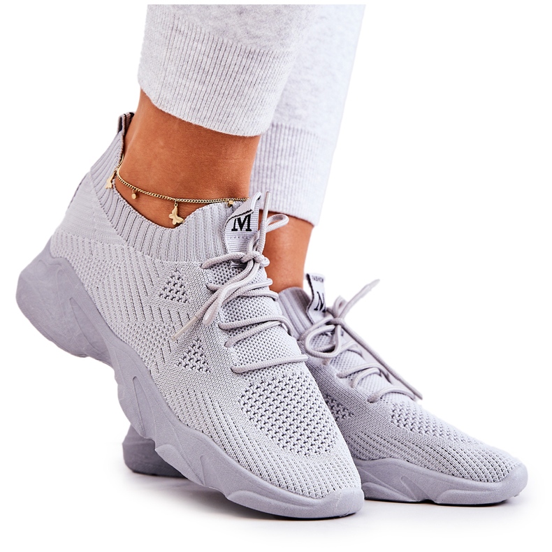 PS1 Deportivas Deportivas Tejido Zapatillas Gris Nolene PS1 Deportivas Deportivas Tejido Zapatillas Gris Nolene