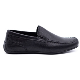 Polbut Mocasines hombre piel 2105 grano negro