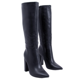 BM Tacones altos Tiffany negros clásicos BM Tacones altos Tiffany negros clásicos