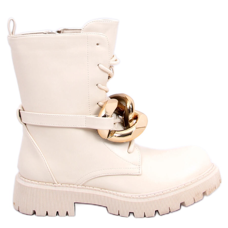 BM Botas con cordones Barkley Beige