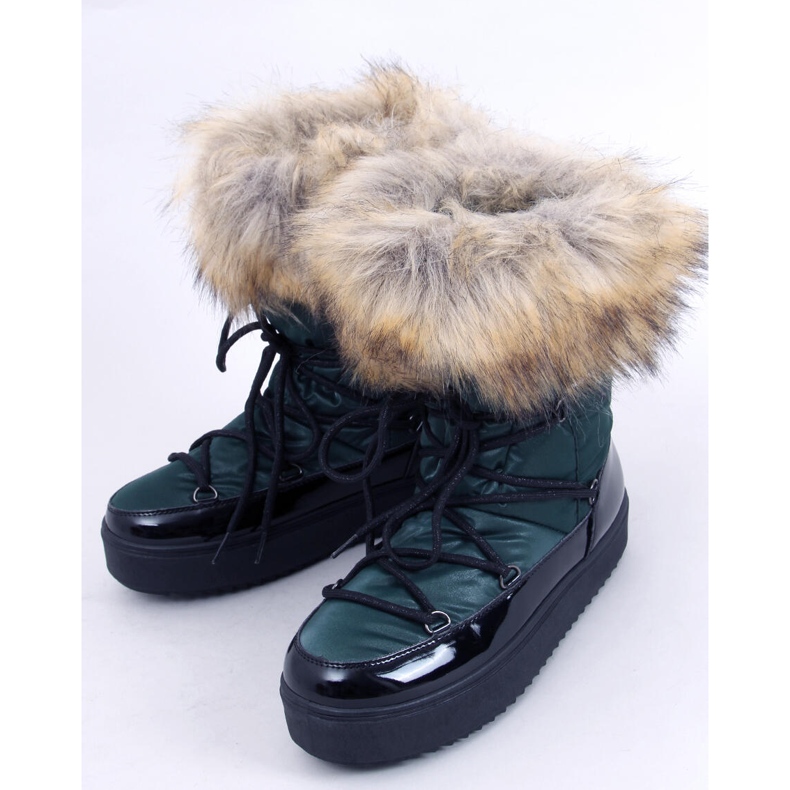 BM Botas de nieve de mujer Amerie Green verde