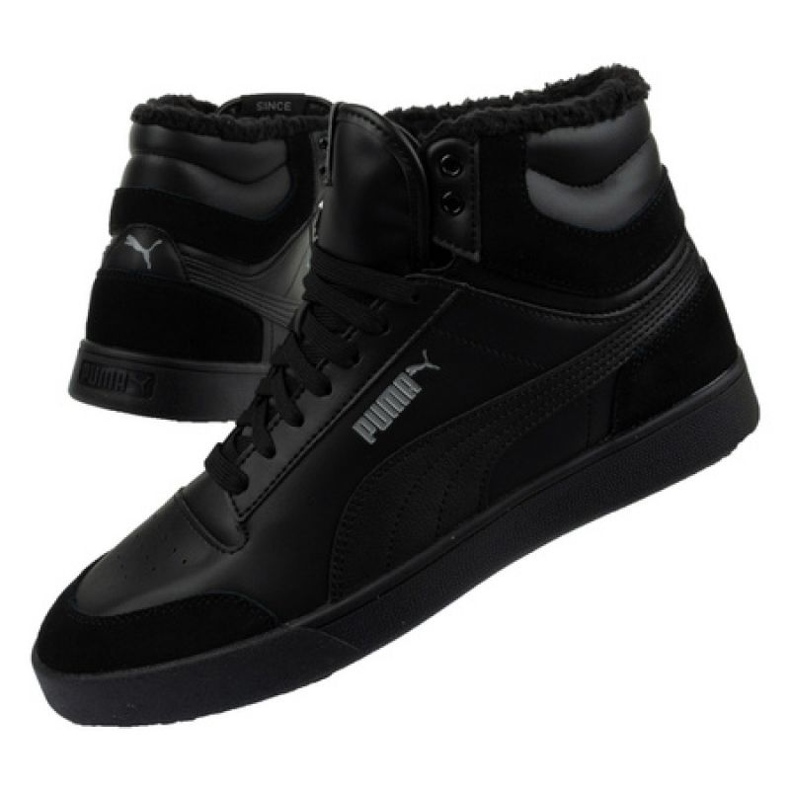 Puma Shuffle Mid zapatos de invierno 387609 01 negro Puma Shuffle Mid zapatos de invierno 387609 01 negro