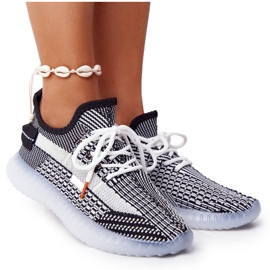 PA1 Zapatos Deportivos En Una Suela De Gel Negro Freestyler blanco