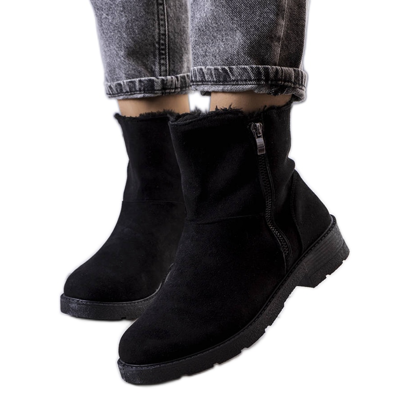 BM Botas aislantes negras Salona negro